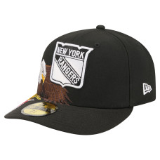Бейсболка New York Rangers New Era Black Freedom Pre-Curved 59FIFTY Бейсболка New York Rangers New Era Black Freedom Pre-Curved 59FIFTY