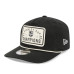 Бейсболка Los Angeles Kings New Era Black Throwback Stanley Cup Champions Side Patch 19TWENTY