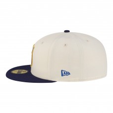 Бейсболка US Hockey New Era White/Navy 2-Tone 59FIFTY