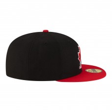 Бейсболка Hockey Canada New Era Black/Red 2-Tone 59FIFTY
