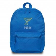 St. Louis Blues Chad & Jake Royal Primary Personalized Backpack