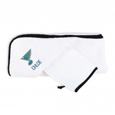 Малышам St. Louis Blues Chad & Jake Primary Personalized Hooded Towel & Mitt Set