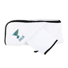 Малышам St. Louis Blues Chad & Jake Primary Personalized Hooded Towel & Mitt Set