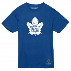 Футболка Toronto Maple Leafs Mitchell & Ness Blue Heritage