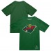 Футболка Minnesota Wild Mitchell & Ness Green Heritage