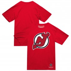 Футболка New Jersey Devils Mitchell & Ness Red Heritage