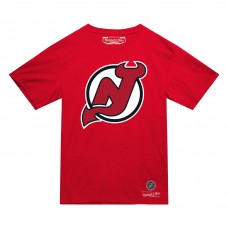 Футболка New Jersey Devils Mitchell & Ness Red Heritage