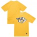 Nashville Predators Mitchell & Ness Gold Heritage T-Shirt