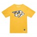 Nashville Predators Mitchell & Ness Gold Heritage T-Shirt