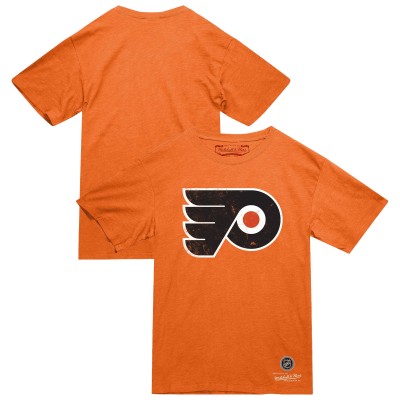 Philadelphia Flyers Mitchell & Ness Orange Heritage T-Shirt