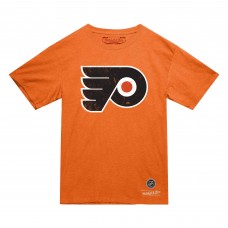 Philadelphia Flyers Mitchell & Ness Orange Heritage T-Shirt