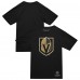 Футболка Vegas Golden Knights Mitchell & Ness Black Heritage