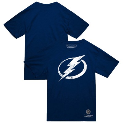Футболка Tampa Bay Lightning Mitchell & Ness Navy Heritage