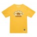Футболка Boston Bruins Mitchell & Ness Gold Heritage