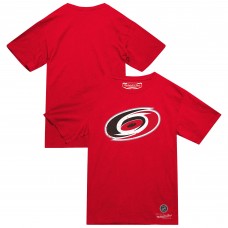 Carolina Hurricanes Mitchell & Ness Red Heritage T-Shirt