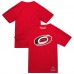 Carolina Hurricanes Mitchell & Ness Red Heritage T-Shirt