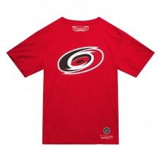 Carolina Hurricanes Mitchell & Ness Red Heritage T-Shirt