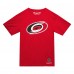 Carolina Hurricanes Mitchell & Ness Red Heritage T-Shirt
