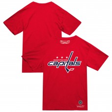 Футболка Washington Capitals Mitchell & Ness Red Heritage