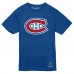 Футболка Montreal Canadiens Mitchell & Ness Blue Heritage