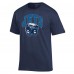 Winnipeg Jets Champion Navy Helmet T-Shirt