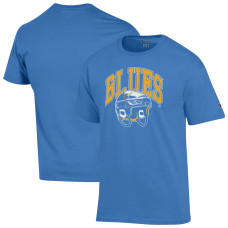 St. Louis Blues Champion Blue Helmet T-Shirt