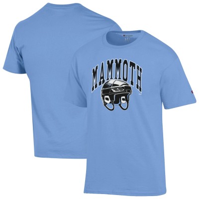 Utah Mammoth Champion Blue Helmet T-Shirt