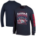 Футболка Montreal Canadiens Champion Navy Long Sleeve Jersey