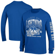 Футболка Tampa Bay Lightning Champion Royal Long Sleeve Jersey Футболка Tampa Bay Lightning Champion Royal Long Sleeve Jersey