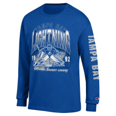 Футболка Tampa Bay Lightning Champion Royal Long Sleeve Jersey Футболка Tampa Bay Lightning Champion Royal Long Sleeve Jersey