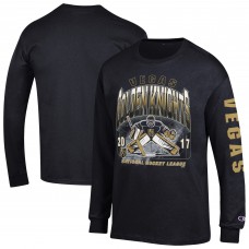 Vegas Golden Knights Champion Black Long Sleeve Jersey T-Shirt