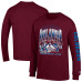 Colorado Avalanche Champion Burgundy Long Sleeve Jersey T-Shirt