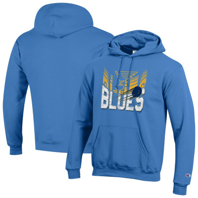 St. Louis Blues Champion Blue Powerblend Hoodie