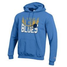 St. Louis Blues Champion Blue Powerblend Hoodie St. Louis Blues Champion Blue Powerblend Hoodie