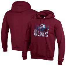 Colorado Avalanche Champion Burgundy Powerblend Hoodie Colorado Avalanche Champion Burgundy Powerblend Hoodie