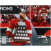 Фото с автографом Sam Bennett Florida Panthers Fanatics Authentic 2025 Stanley Cup Champions 8" x 10" Raising Conn Smythe