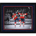 Фото с автографом Sam Reinhart & Aaron Ekblad Florida Panthers Fanatics Authentic 16" x 20" Red Jersey Celebration Spotlight