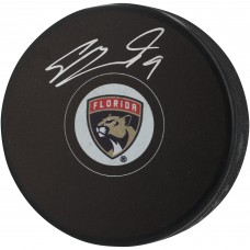 Sam Bennett Florida Panthers Autographed Fanatics Authentic Hockey Puck