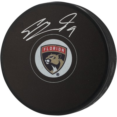 Sam Bennett Florida Panthers Autographed Fanatics Authentic Hockey Puck