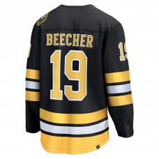 Джерси Boston Bruins John Beecher Fanatics Black Home Breakaway