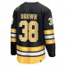 Джерси Boston Bruins Patrick Brown Fanatics Black Home Breakaway