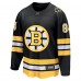 Джерси Boston Bruins Tanner Jeannot Fanatics Black Home Breakaway