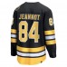 Джерси Boston Bruins Tanner Jeannot Fanatics Black Home Breakaway