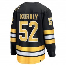 Джерси Boston Bruins Sean Kuraly Fanatics Black Home Breakaway