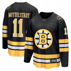 Джерси Boston Bruins Casey Mittelstadt Fanatics Black Home Breakaway