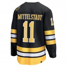Джерси Boston Bruins Casey Mittelstadt Fanatics Black Home Breakaway
