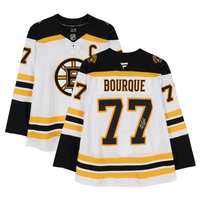 Игровая джерси Ray Bourque Boston Bruins Autographed Fanatics Authentic White Fanatics Premium