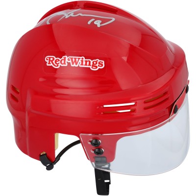 Steve Yzerman Detroit Red Wings Autographed Fanatics Authentic Red Mini Helmet