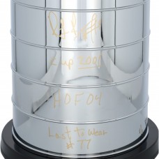 Ray Bourque Colorado Avalanche Autographed Fanatics Authentic 2 Replica Stanley Cup with Multiple Inscriptions - Limited Edition #1/1 - Signed in Gold Ink
