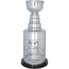 Ray Bourque Colorado Avalanche Autographed Fanatics Authentic 2 Replica Stanley Cup with Multiple Inscriptions - Limited Edition #5/5 Ray Bourque Colorado Avalanche Autographed Fanatics Authentic 2 Replica Stanley Cup with Multiple Inscriptions - Limited Edition #5/5